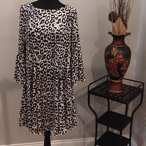 Cheetah print Dress